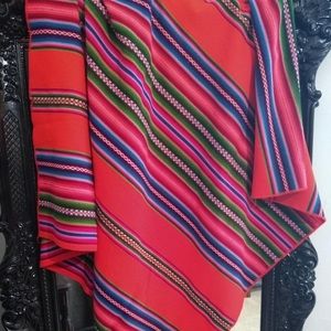 Mexican inspired throw/shawl